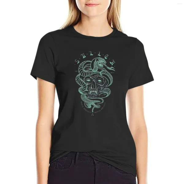 T-shirt t-shirt esthétique de Skull Skull Skull Snake