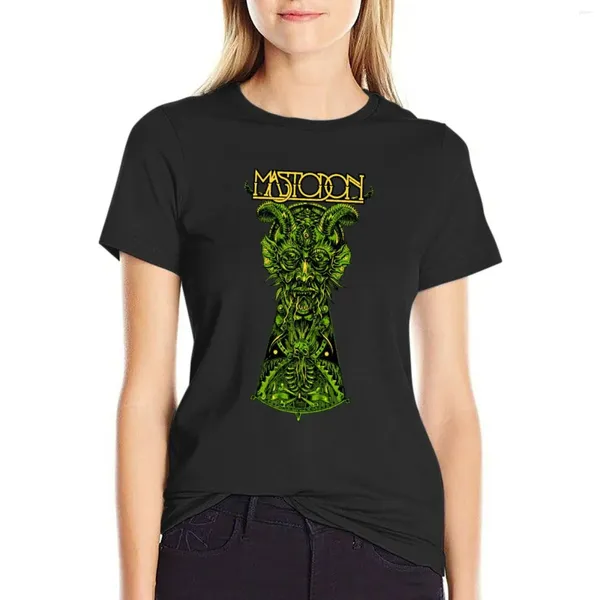 T-shirt Mastadon à boues pour femmes boues pour femmes t-shirts T-shirts pour femmes