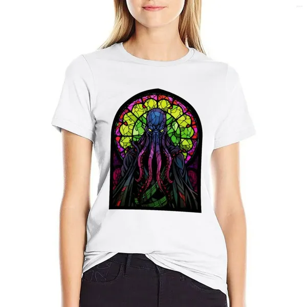 Polos pour femmes The Mindflayer des T-shirts T-shirt T-shirt T-shirts Summer Graphics pour femmes