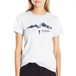 T-shirt Wanderlust de Polos pour femmes