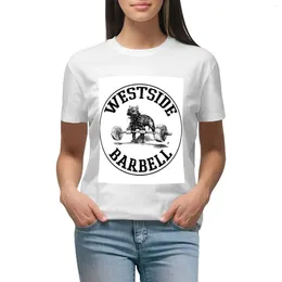 Polos de femmes Westside Barbell - T-shirt de logo Vêtements esthétiques Anime Tees T-shirts drôles pour les femmes