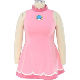 Costume de cosplay de robe de tennis de princesse féminine avec couronne