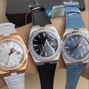 Quartz Fashion Glamour All Diamonds-horloges voor dames, 33 mm