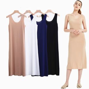 Bata de Mujer M 5XL talla grande camisón Sexy camisón de seda de hielo chaleco sin costuras vestido largo verano camisón femenino Vestidos Mujer 230912