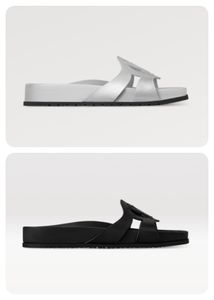 Sandalen voor dames, zomerse mode-luxe, uitgeholde pechan-slippers, strandlippen, veelzijdig voor thuisgebruik, maten 35-42 met schoenendoos