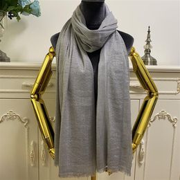 Écharpe femme bonne qualité lurex cachemire matériel mode couleur grise longues écharpes pashimna shaw grande taille 210 cm-85 cm 257z