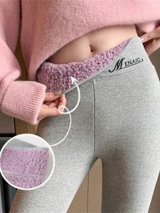 Dames Sexy Winterlegging Thermisch ondergoed Fluwelen Afslanken Strakke Fleece Broek Stretch Dikke Warme Leggins voor Kleding Vrouwen 231225