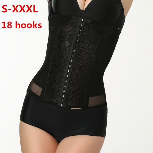 Shapers de mujer 18 ganchos Verano Corsé fino Entrenador de cintura Cincher Sex Body Shaper Shapewear Faja Mujeres Cinturón adelgazante Cinta Modeladora Fajas