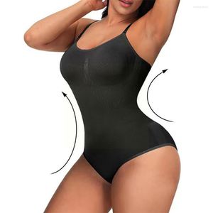 Vrouwen Shapers 2023 Plus Size Naadloze Bodysuit Shapewear Vrouwen Tummy Taille Shaper Body Ondergoed Afslanken Trainer Z8D0