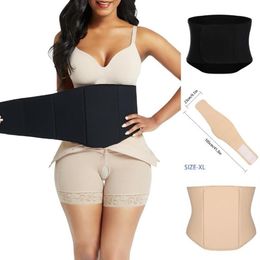 Shapers pour femmes 360 Lipo Mousse Ab Conseil après liposuccion Post-partum Récupération Aplatissement Faja Compression Tabla Abdominal259U