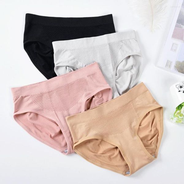 Femmes Shapers 3pcs Femmes Minceur Culotte Vente Mi-taille Culotte Confortable Mémoires Sexy Sous-Vêtements Doux Lingerie Culotte Coton Shorts