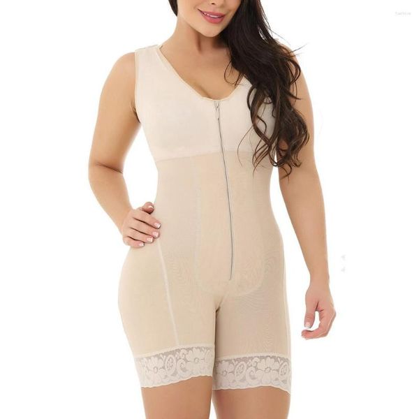 Shapers pour femmes 6XL Plus Size Women Full Body Shapewear Underbust Minceur Mi Cuisse Shaper FajasTummy Control Seamless Postpartum Girdle