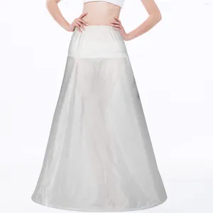 Dames shapers A-lijn rok Petticoat witte galajurk bruiloft elastische stof dames petticoats bruidjurk