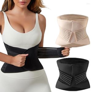 Fajas moldeadoras para mujer, cinturón Abdominal para hombres y mujeres, faja deportiva para la cintura, moldeador fuerte, reparación posparto, cuerpo de belleza del vientre