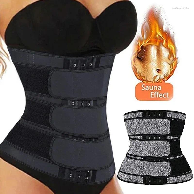 Women's Shapers Adjustable Hook Shaperwear Waist Trainer Women Sauna Belt Weight Loss Cincher Body Shaper Tummy Control Strap Slimming Sweat
