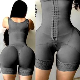 Shapers Femmes Afrulia Fajas Colombien Shapewear Bodys Corset Taille Entraîneur Sexy Bulifter Full Body Shaper Tummy Control Culotte