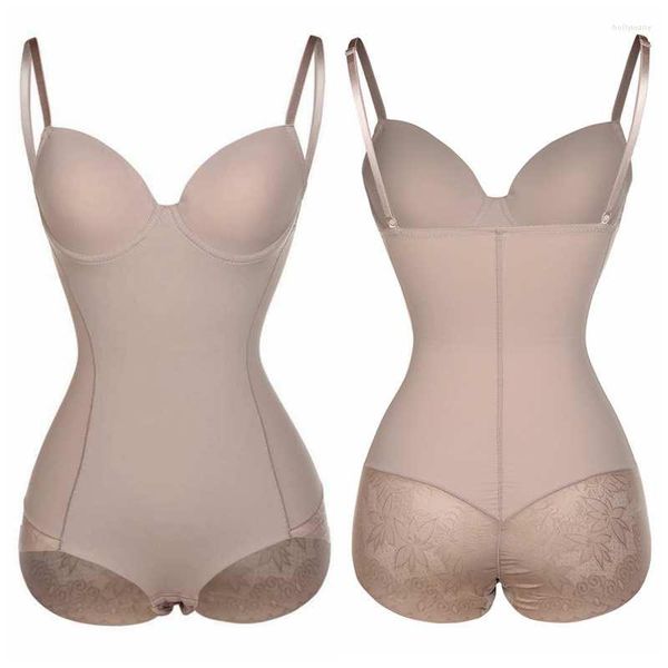 Femmes Shapers Arrivée Femmes Récupération Minceur Full Body Shaper Sexy Push Up Bras Bodys Dentelle Contrôle Abdomen Slim Shapewear Ouvert Entrejambe