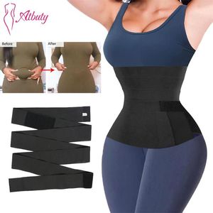 Femmes Shapers Atbuty Taille Trianer Femmes Wrap Ceinture 3 4 M Snatched Me Up Bandage HookLoop Réglable Ventre Modèle Sangle Minceur Ceinture