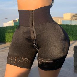 Shapers pour femmes shorts BBL Colombia Shaperwear Women's Hip Lift Skin Bra Abdominal Control Taist Façonne la perte de poids Faja post chirurgie 230404
