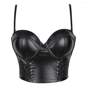 Femmes Shapers Noir Crop Tops Été Sexy Sans Bretelles Hors Épaule Tube Partie Sans Manches Bustier Débardeur Femmes Solide Halter Tee Corset