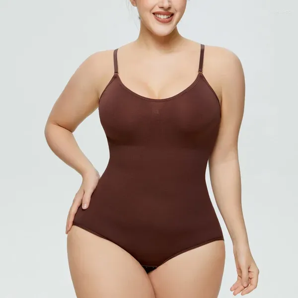 Body Shapers para mujer para mujer Control de barriga Fajas sin costuras Esculpir tanga Body Shaper Tank Top Sexy Mono Cintura ajustada