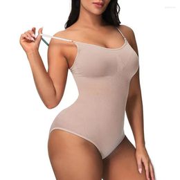 Body moldeador de mujer Ropa interior de una pieza Control de barriga Funda adelgazante BuLifter Push Up Body Shaper Tela de alta elasticidad Corsé Lencería