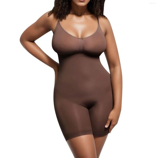 Body moldeador para mujer, ropa moldeadora de cobertura completa, traje de cuerpo delgado para el muslo, mono moldeador de espalda baja, Control de barriga más delgado sin costuras