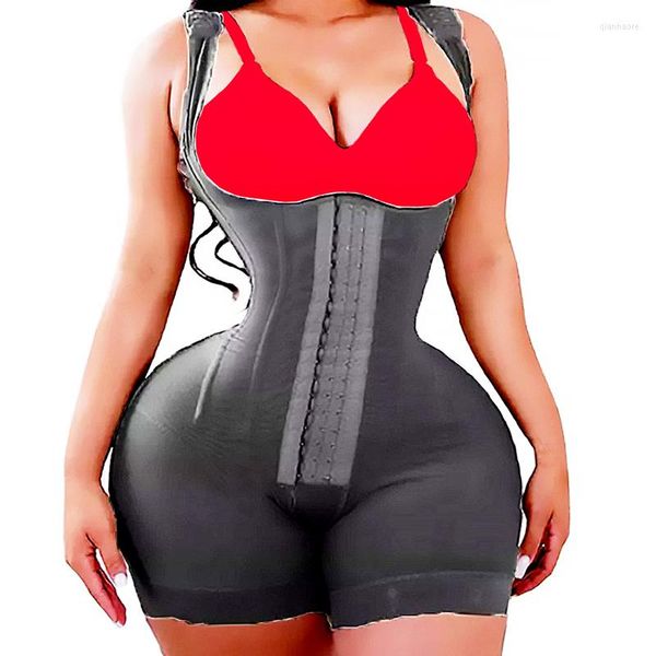 Femmes Shapers Body Underbust Corset Taille Formateur Sexy BuLifter Full Body Shaper Contrôle Culotte Colombienne Shapewear Combinaisons