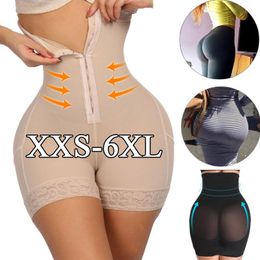 Shapers voor dames Breasted Lace Butt Lifter High Waist Trainer Body Shapewear Dames Fajas Afslankend ondergoed met buikcontrole slipje 230626