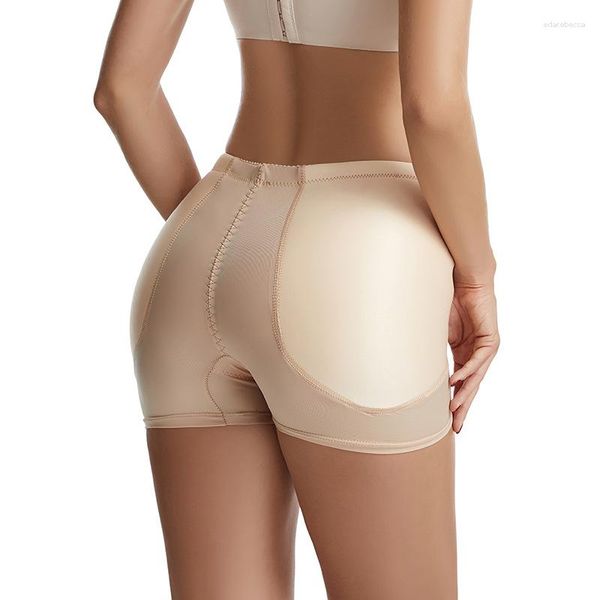 Femmes Shapers Fesses Rembourré Culotte Faux Cul BuLifter Fixe Hip Pads Shapewear Minceur Sexy Lingerie Shorty Sous-Vêtements