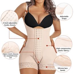 Shapers pour femmes Ceinture colombienne Corset Taille Formateur Body Shaper Faja Fajas Colombianas Binders Femme Modélisation Sangle Ventre Minceur 230328