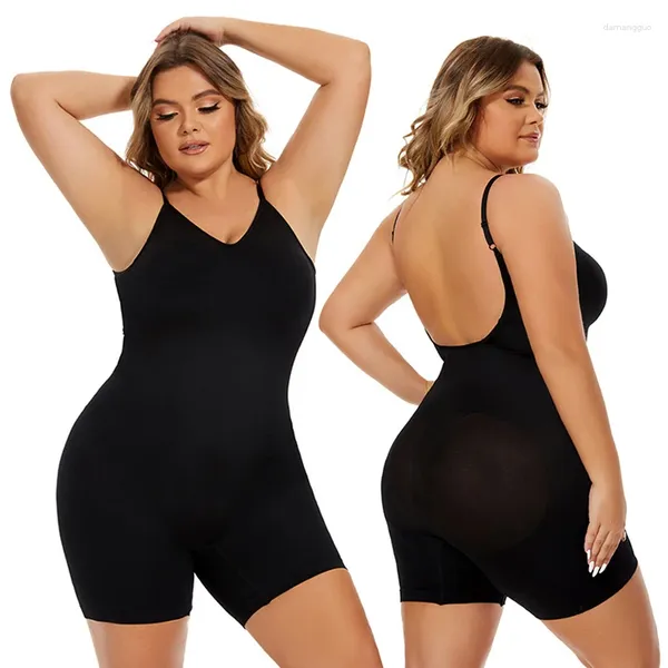 Shapers Femmes Compression Body Dos Nu Sexy Lingerie Minceur Combinaison Pour Femmes Tummy Control Hip Enhancer Réduire et façonner