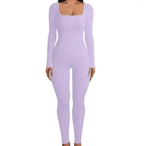 Formadores de mujeres Ropa de compresión para mujer Sexy espalda abierta manga larga pantalones inferiores acampanados mameluco bodycon mono talla grande spanks bodys