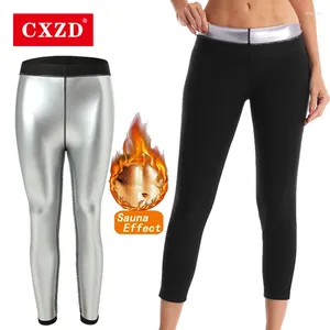 Shapers pour femmes CXZD Femmes Couverture complète Body Shaper Pantalon Sweat Sauna Effet Minceur Fat Burn Fitness Shapewear Leggings