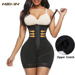 Shapers voor dames Fajas Colombianas BBL Stage 2 Post Surgery Postparto Shapewear Waist Trainer Body Shaper Butt Lift Flat Belly Sheathing Slipje 230719