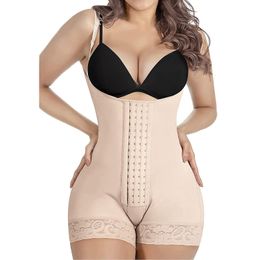 Damesjaberse fajas colombiaanas hoge compressie shapewear vrouwen buikbesturing body shaper kont lifter dij dij dijble vlakke buik afslankriem 230425