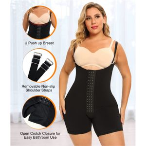 Dames shapers fajas colombiaanas vrouwen taille trainer body shaper corset corrigerende slanke ondergoed ondergoed bodysuit mantel buikregeling shapewear 230227