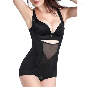 Dames Shapers Mode Shapewear Naadloze stevige controle Open buste Afslankende bodysuit Taille Trainer Body Shaper Push-up korset