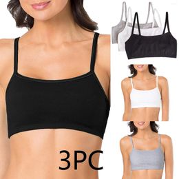 Formadores de mujeres Moda Mujeres Deportes Yoga Correr Culturismo Pecho Pad Tank Top Bras 3pcs Compresión Hombres