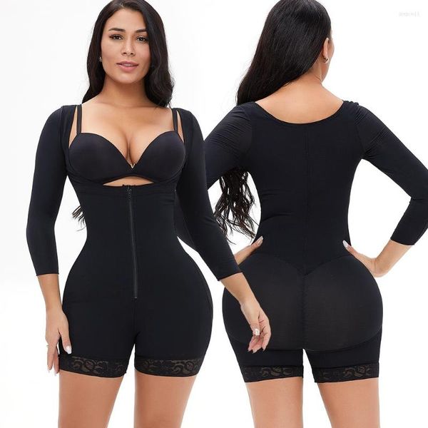 Formadores de mujeres Shaper de cuerpo completo para mujeres Entrenador de cintura Fajas Control de barriga Body Shapewear BuLifter Shorts Brazo Muslo Slimmer