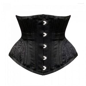 Femmes Shapers Gothique Bustier Sablier Taille Corset Sexy Lingerie Top Underbust Plus Taille Corselet Femmes Steampunk Minceur Ventre