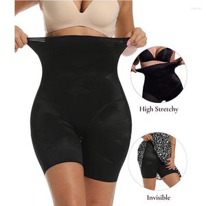 Shapers pour femmes High Stretch BuLifter Waist Trainer Body Shapewear Femmes Fajas Sous-vêtements amincissants avec culotte de contrôle du ventre sans couture