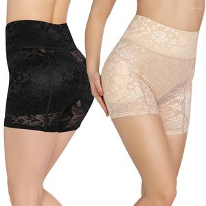 Moldeadores de cintura alta para mujer, pantalones moldeadores de cuerpo, ropa interior de encaje al por mayor, levantamiento de glúteos y abdomen, glúteos falsos