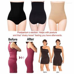 Shapers voor dames Hoge taille Naadloos Vormgeven Buikpanty's Ondergoed Dames Postpartum Repair Body Shaper Drop