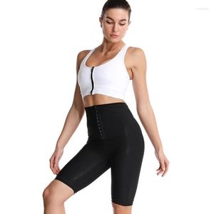 Shapers pour femmes taille haute collants plus minces longs pantalons amincissants perte de poids thermo-sueur sauna néoprène corps d'entraînement