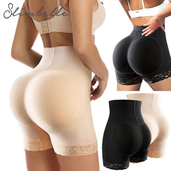 Shapers de mujer Shaper de cintura alta Entrenador de cintura BuLifter con bragas de control acolchadas Ropa interior adelgazante Corsé de barriga Fajas