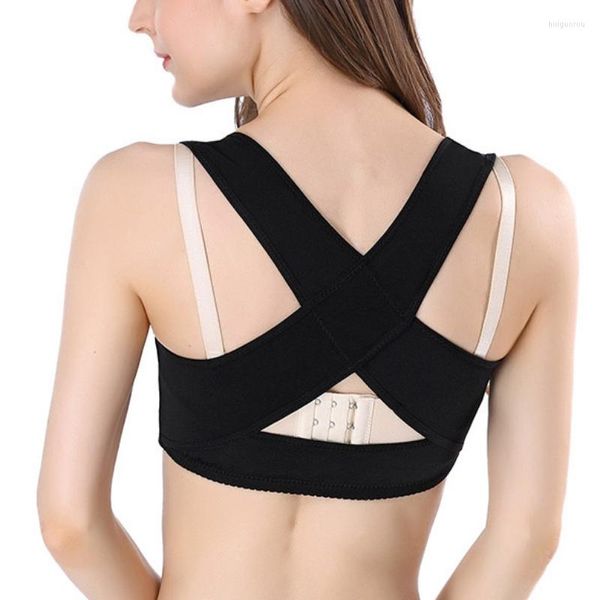 Femmes Shapers Invisible Body Shaper Corset Femmes Poitrine Posture Correcteur Ceinture Dos Épaule Soutien Brace Correction S-2XL