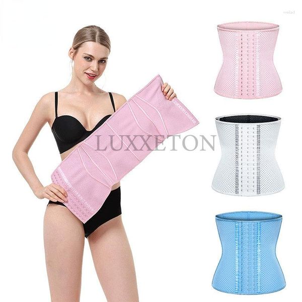 Femmes Shapers Latex Taille Formateur Corset Liants Et Body Shapewear Femmes Minceur Ventre Gaine Réductrice Ceinture Rose Bleu Blanc Fajas