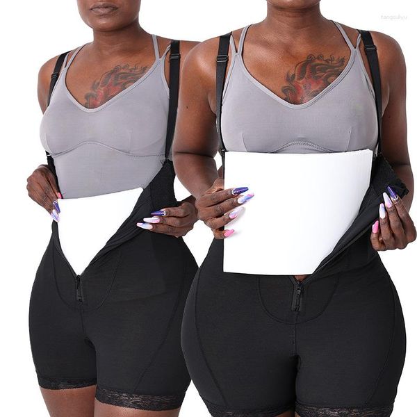 Shapers pour femmes lipo mousse lombaire femelle postopératoire liposuccion plaque de fixation plaque de décompression éponge 0100