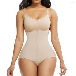 Vrouwen Shapers LMYLXL Afslanken Ondergoed Bodysuit Body Shaper Taille Shapewear Postpartum Herstel Rits En Haak Corset